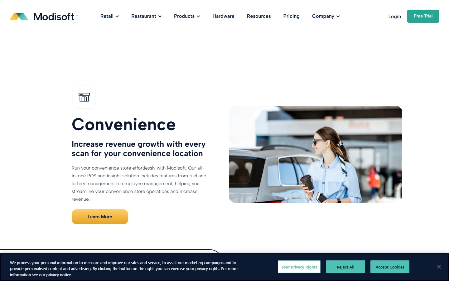 Modisoft screenshot
