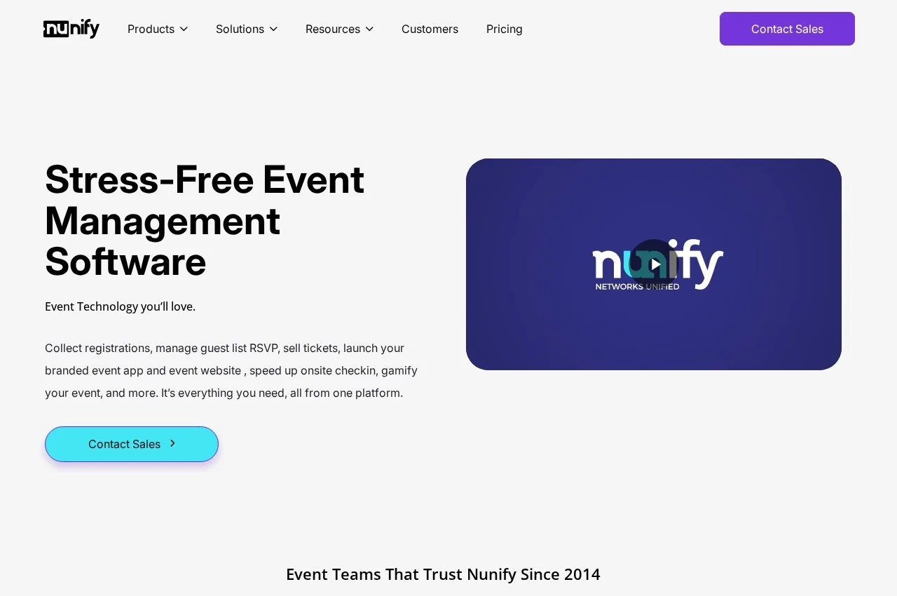 Nunify screenshot