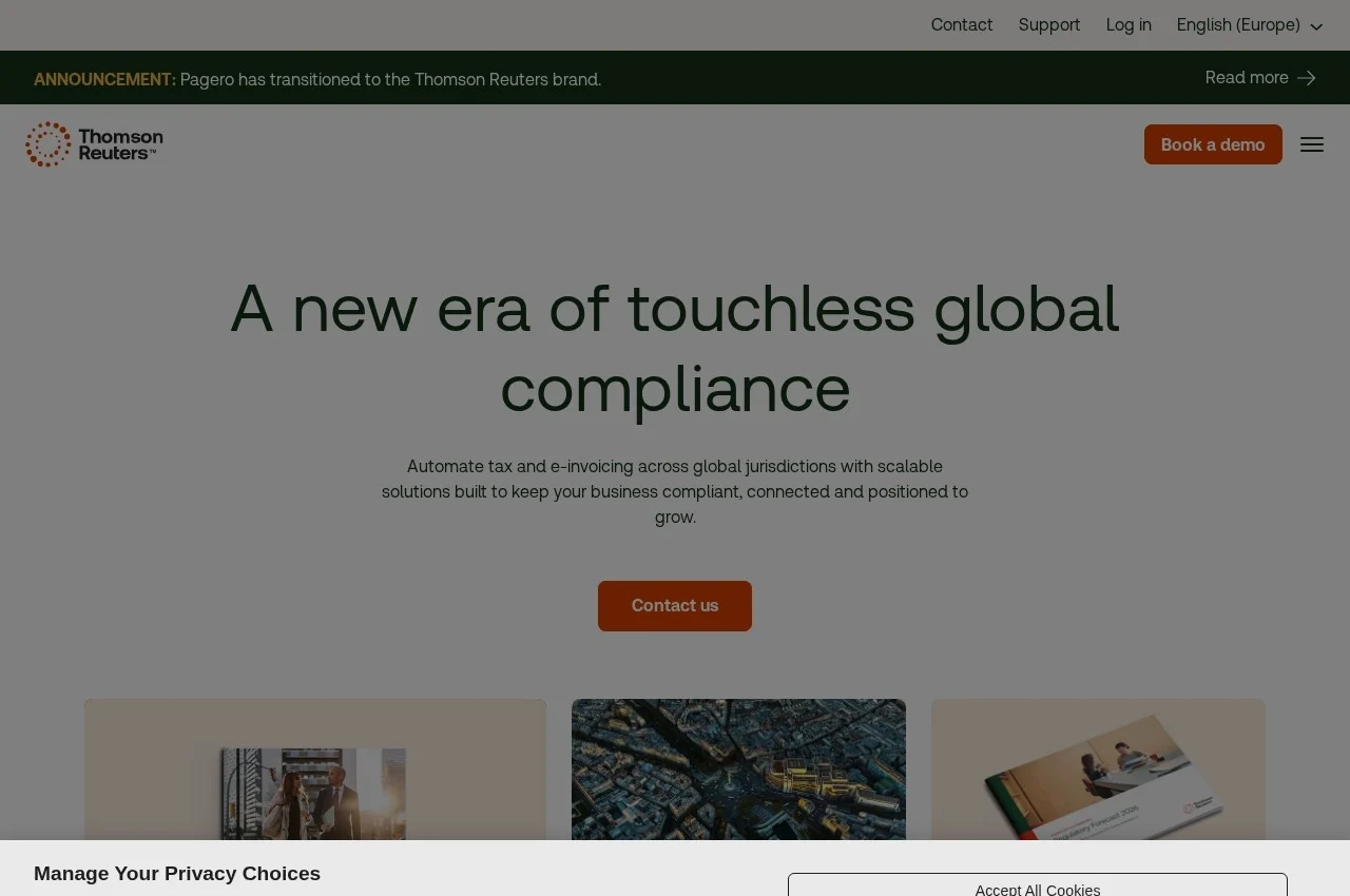 Pagero screenshot