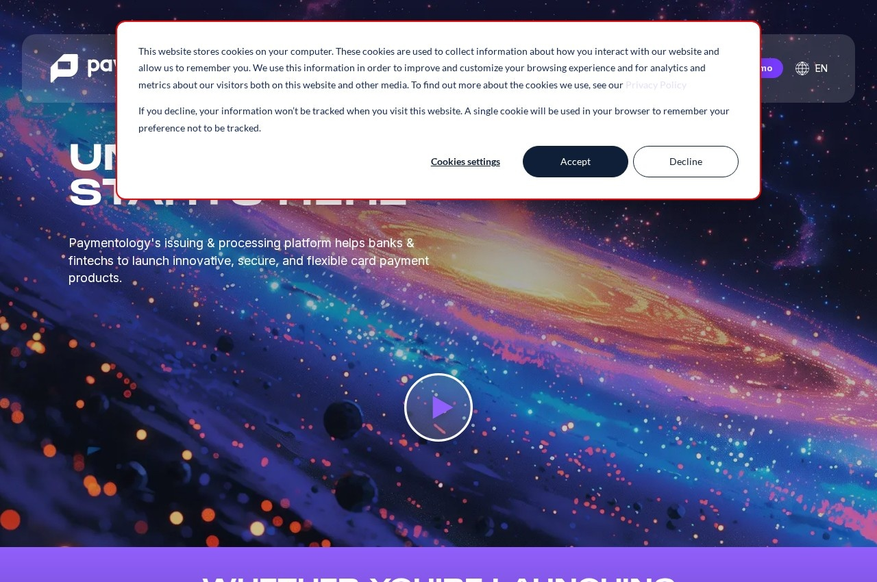 Paymentology screenshot