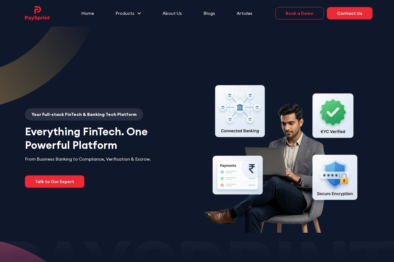 Paysprint screenshot