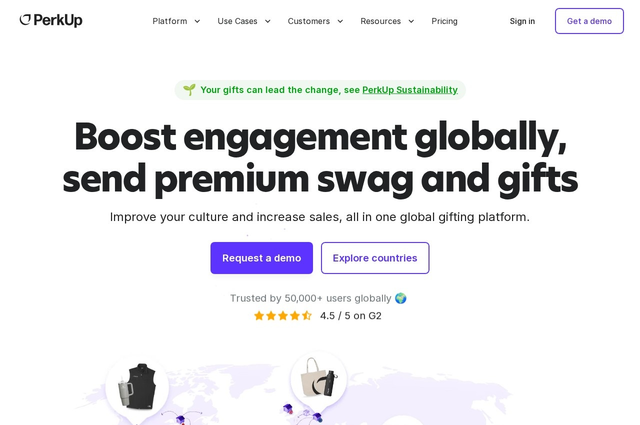 PerkUp screenshot