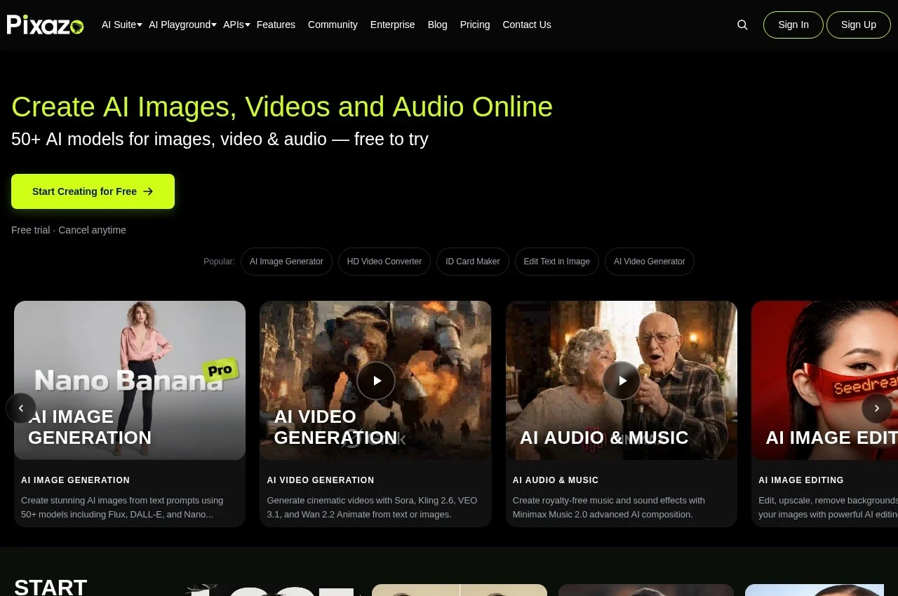 Pixazo screenshot