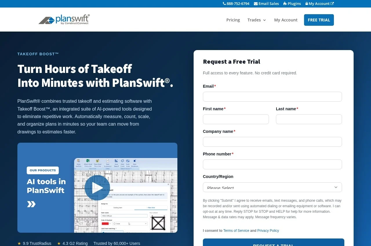 PlanSwift screenshot