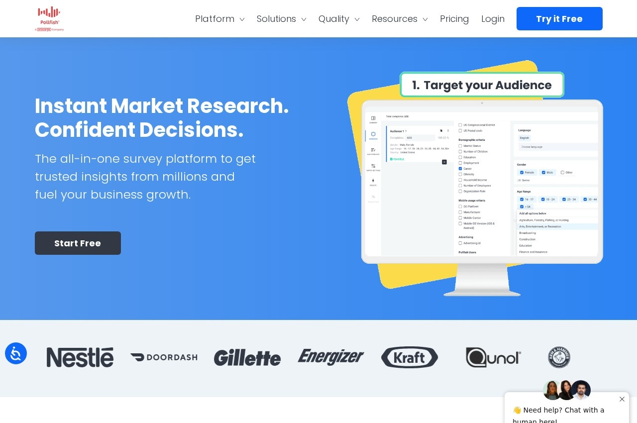 Pollfish screenshot