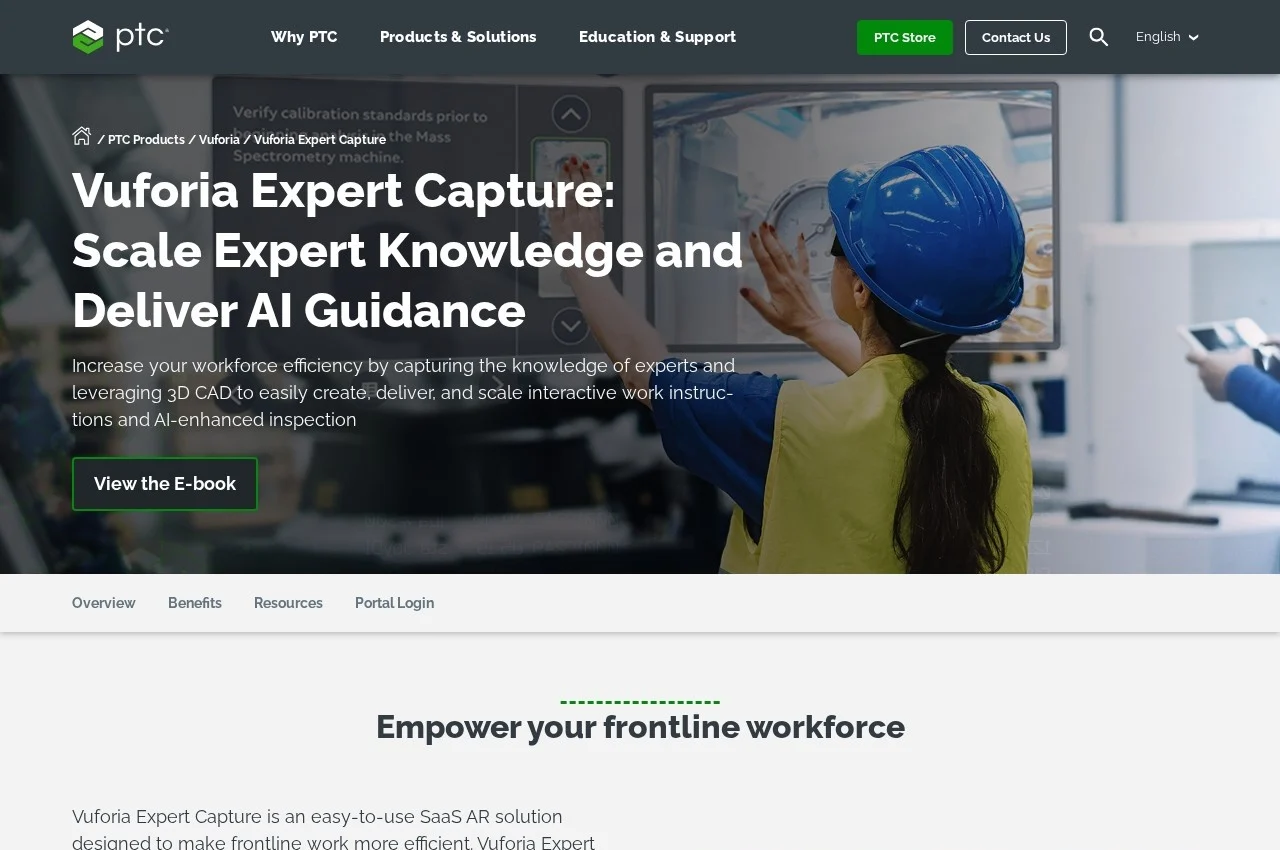 PTC Vuforia Expert Capture screenshot