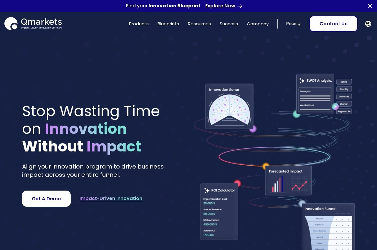 Qmarkets screenshot