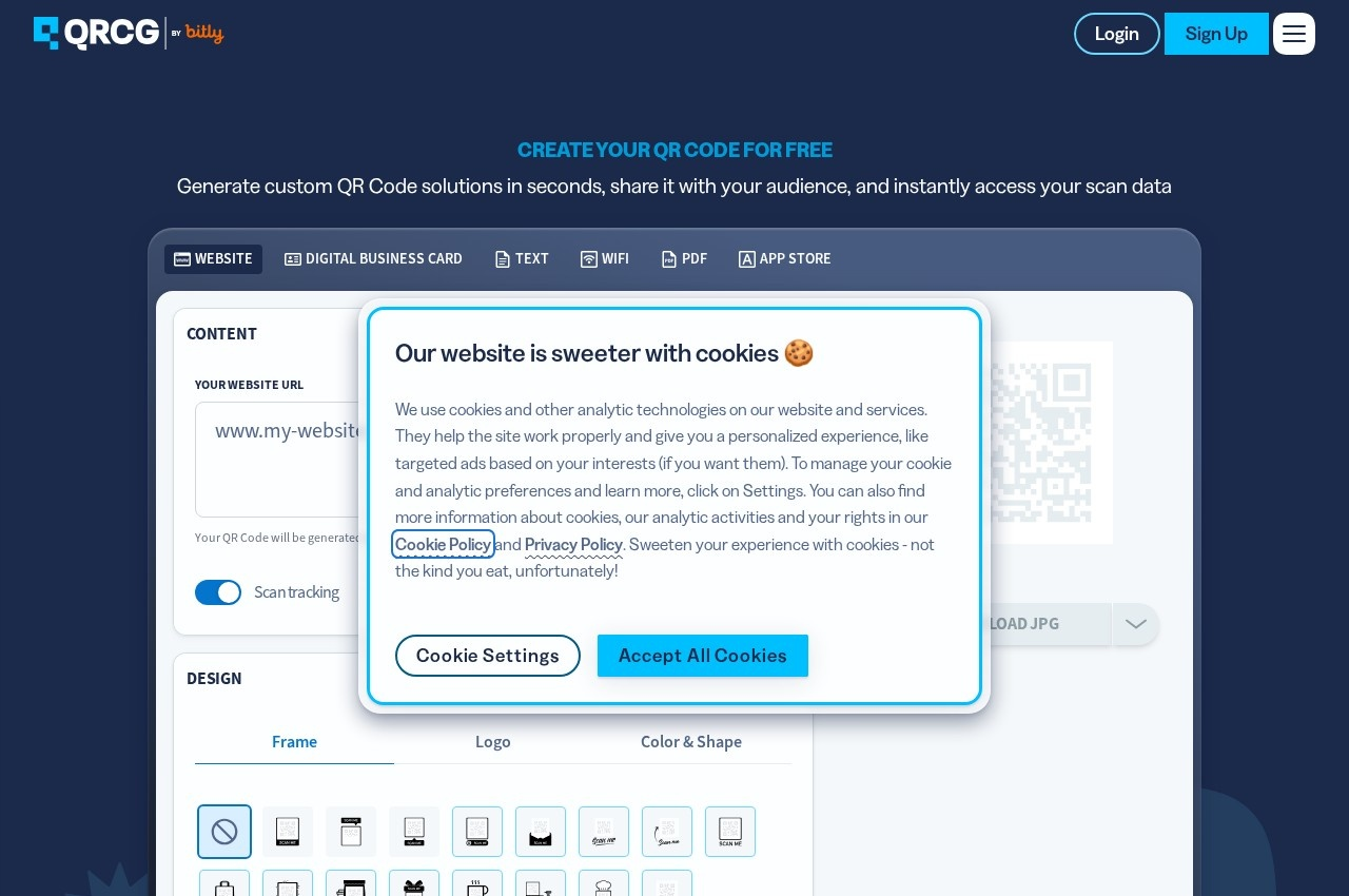 QR Code Generator PRO screenshot