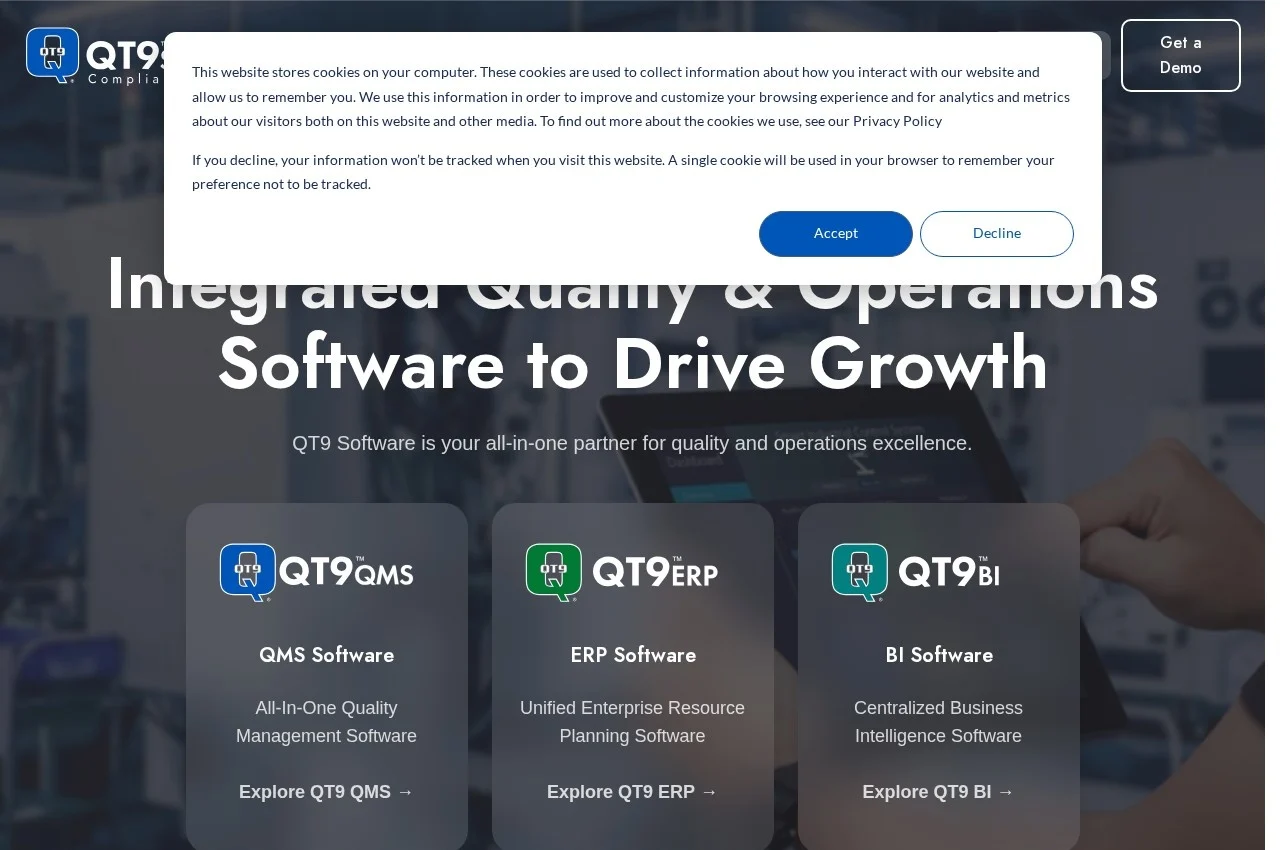 QT9 QMS screenshot