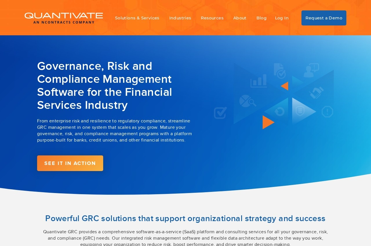 Quantivate screenshot