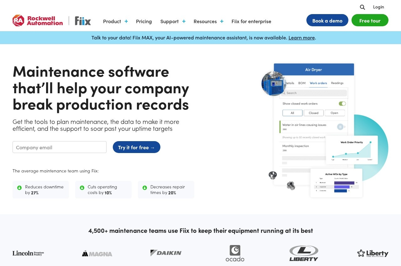 Rockwell Fiix screenshot