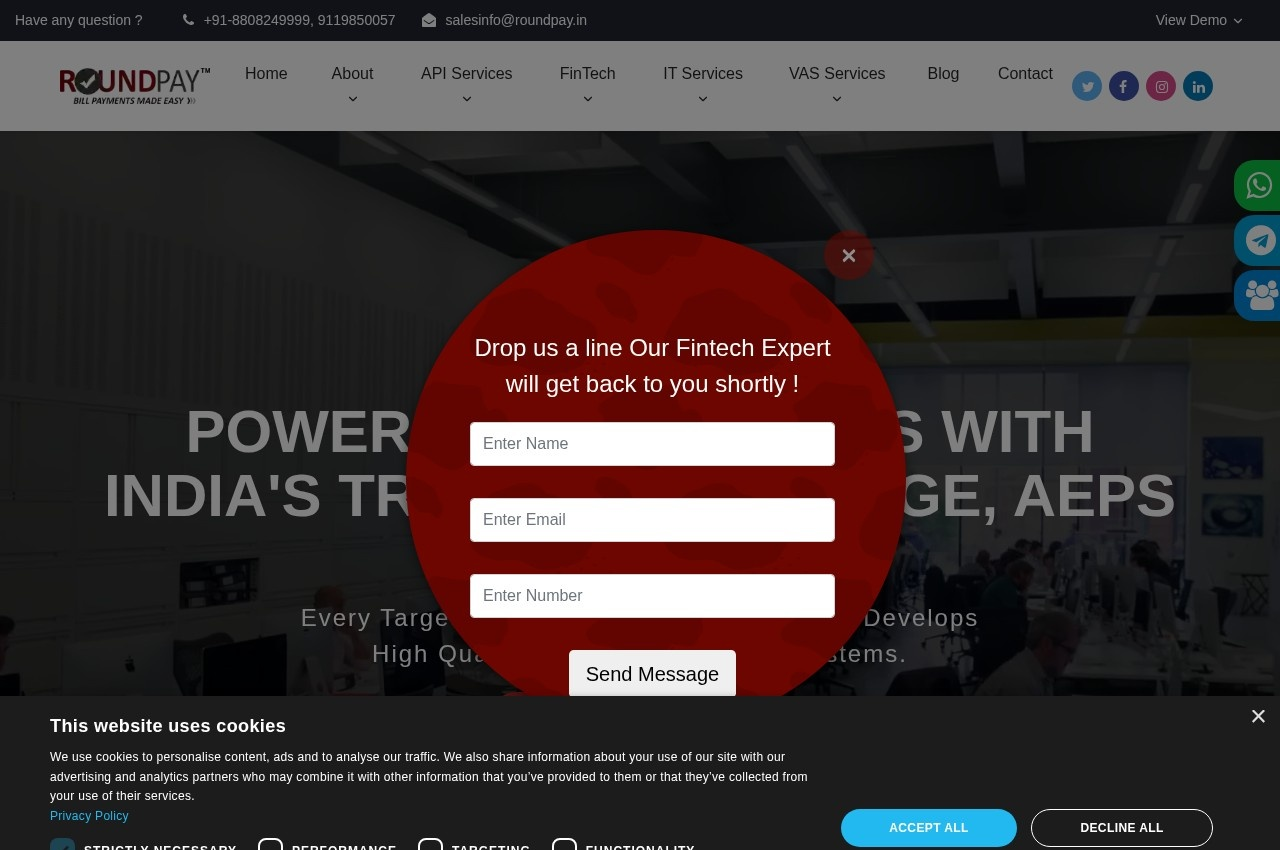 Roundpay screenshot