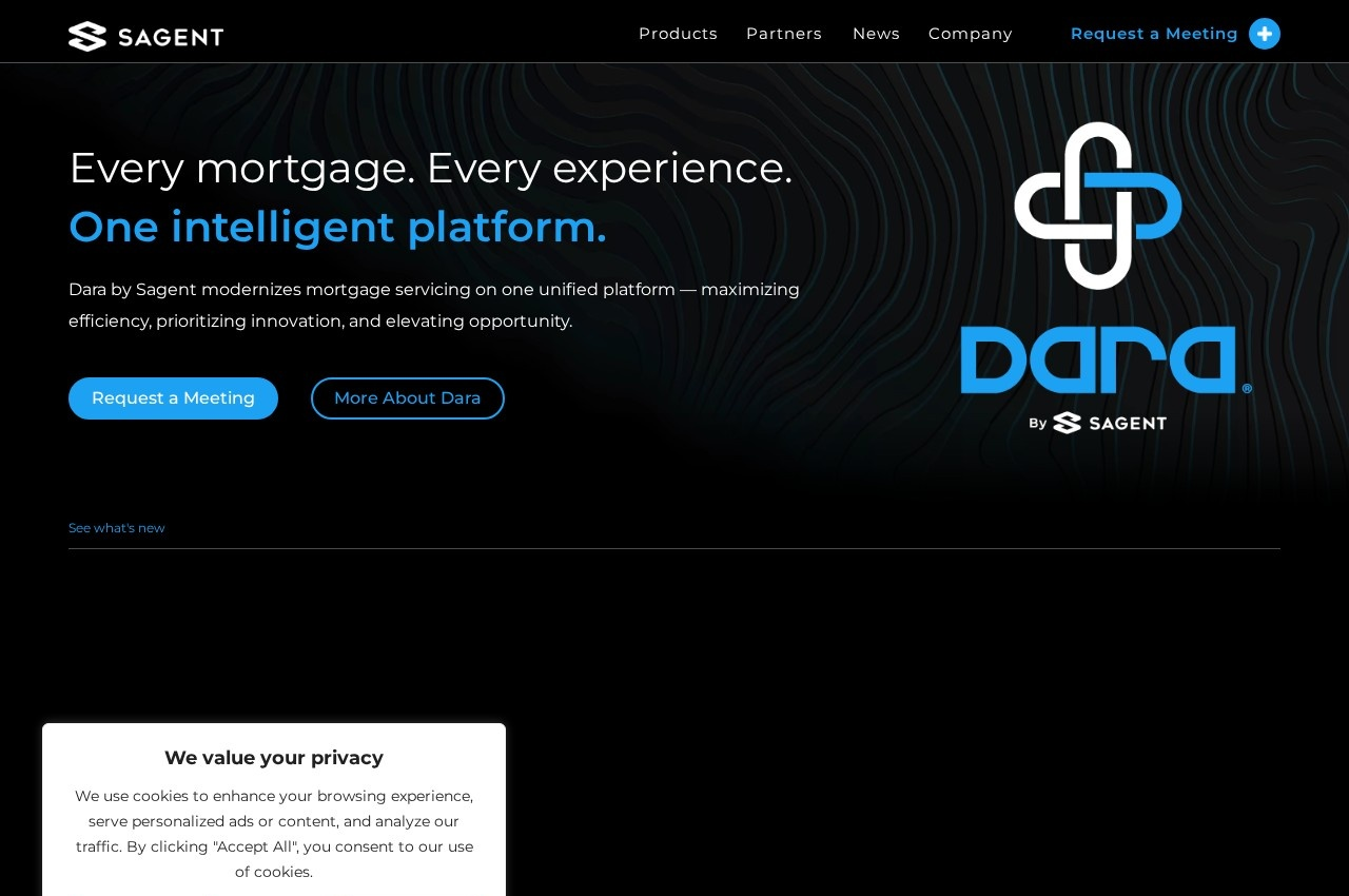 Sagent screenshot
