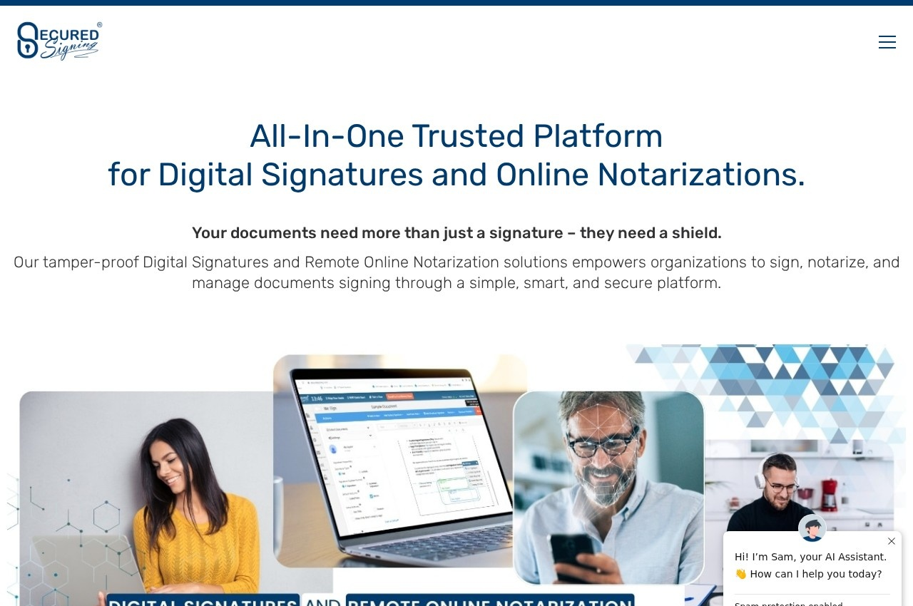 Secured Signing screenshot