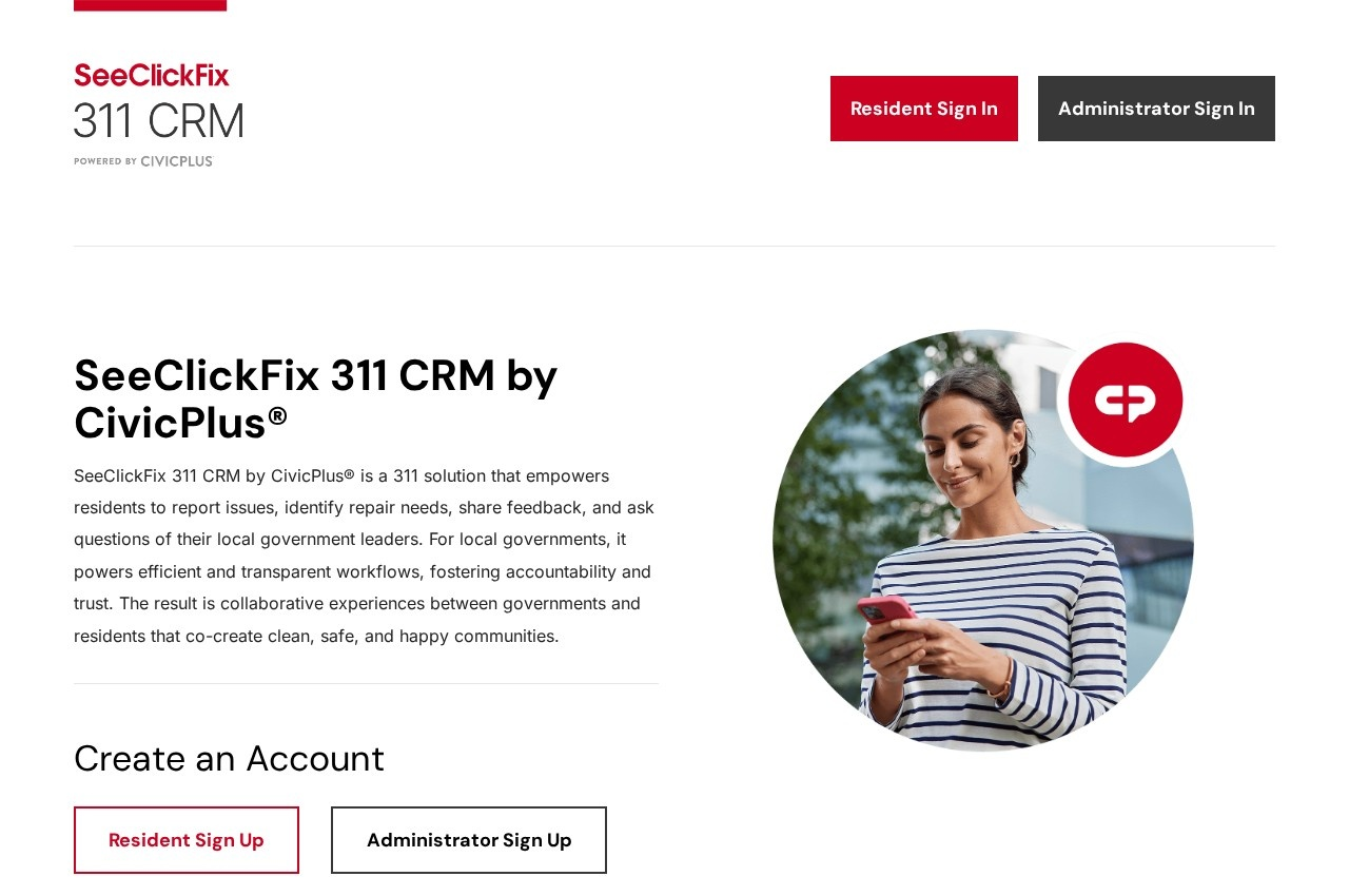 SeeClickFix screenshot
