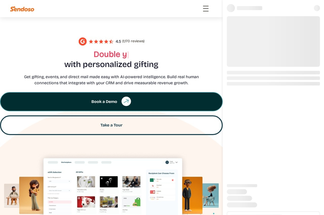 Sendoso screenshot