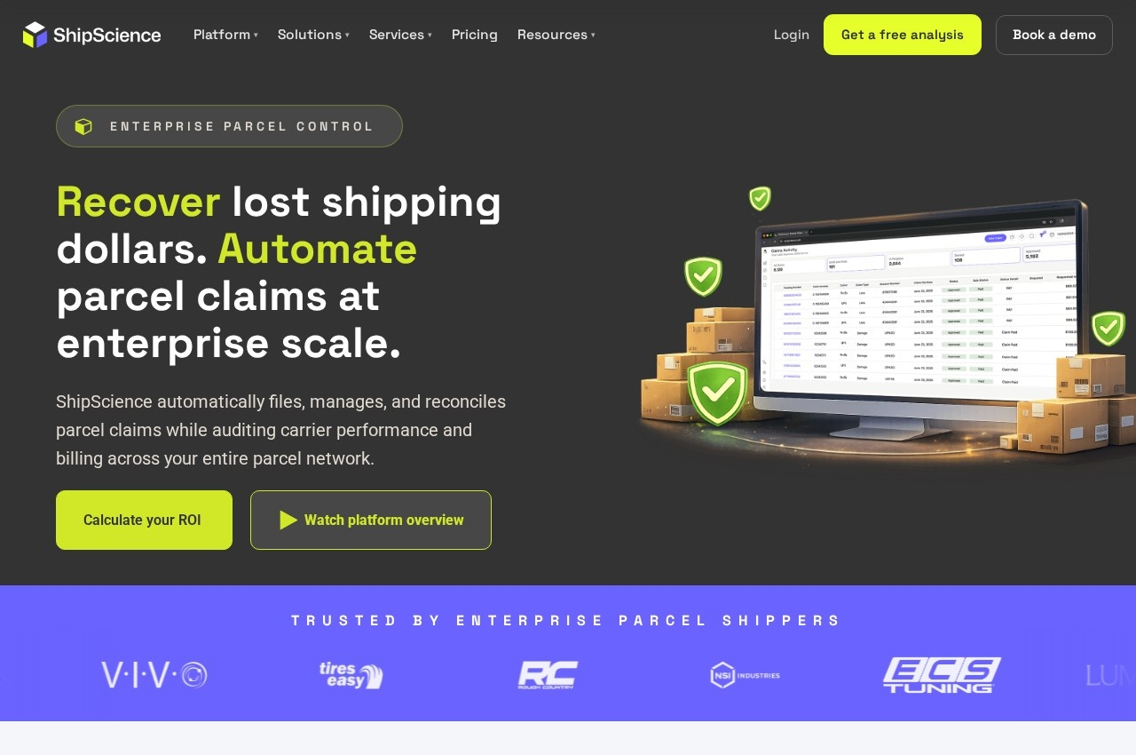 ShipScience screenshot