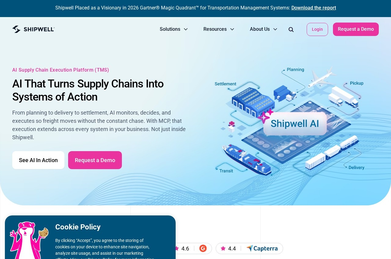 Shipwell screenshot