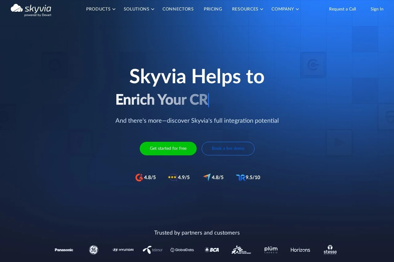 Skyvia screenshot
