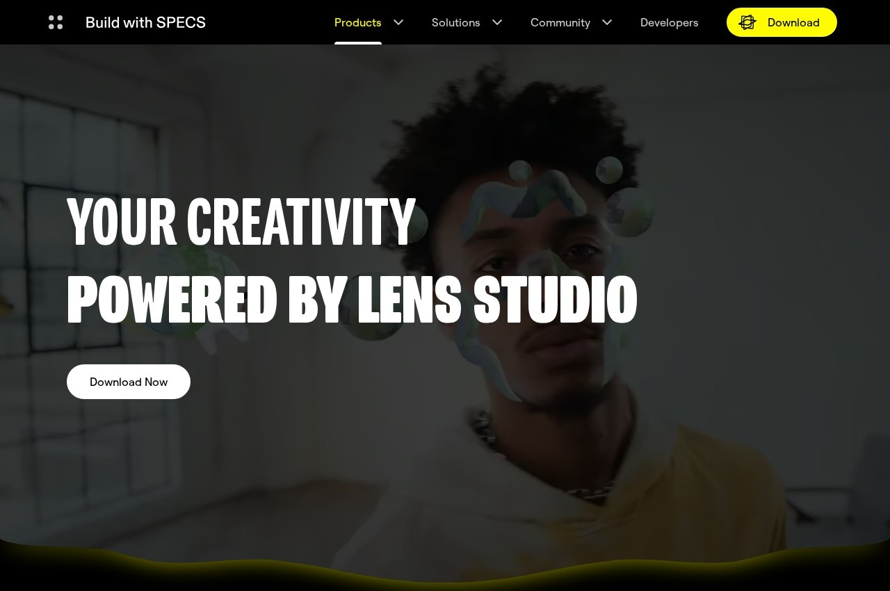 Snap Lens Studio screenshot