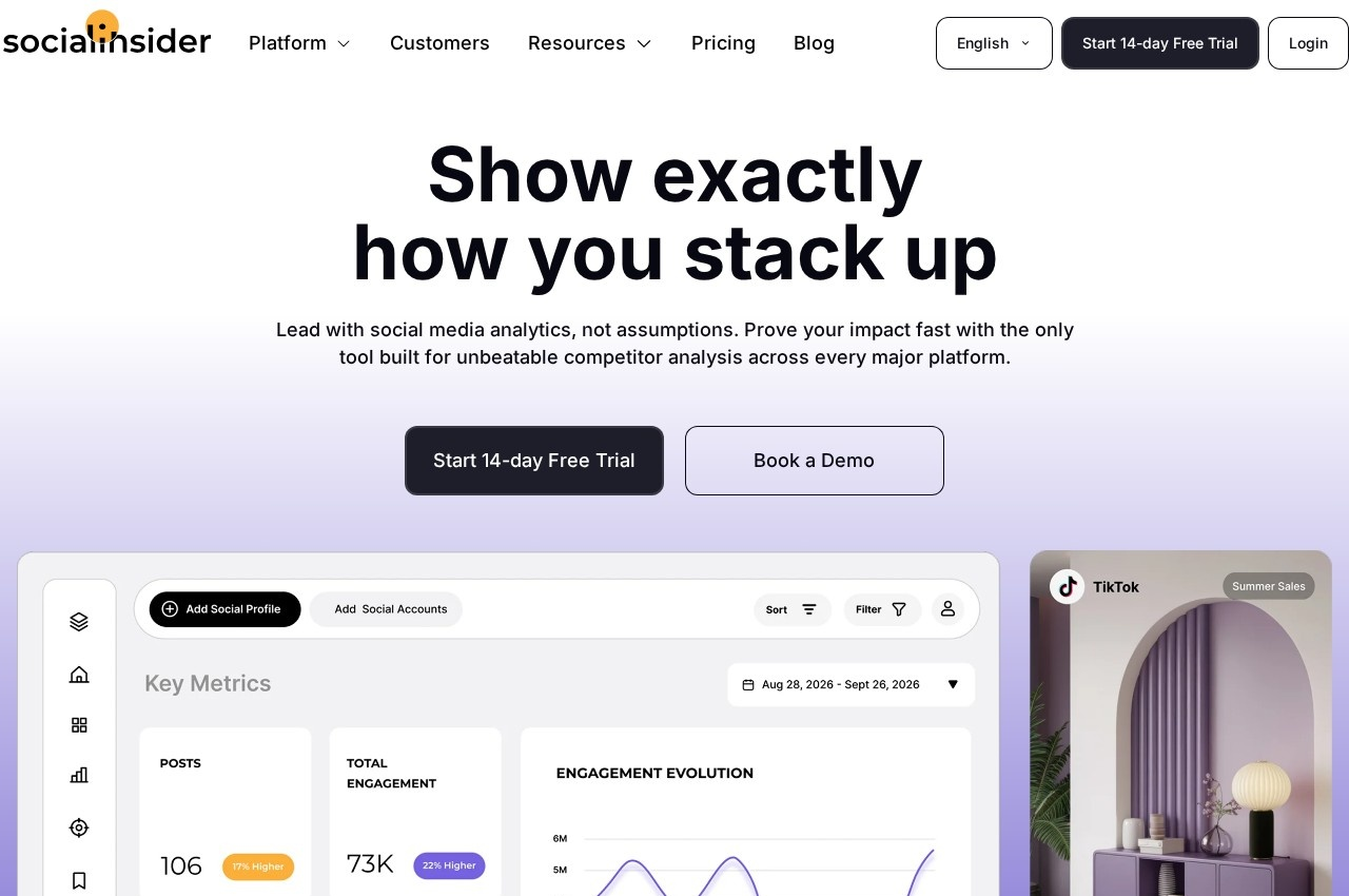 Socialinsider screenshot