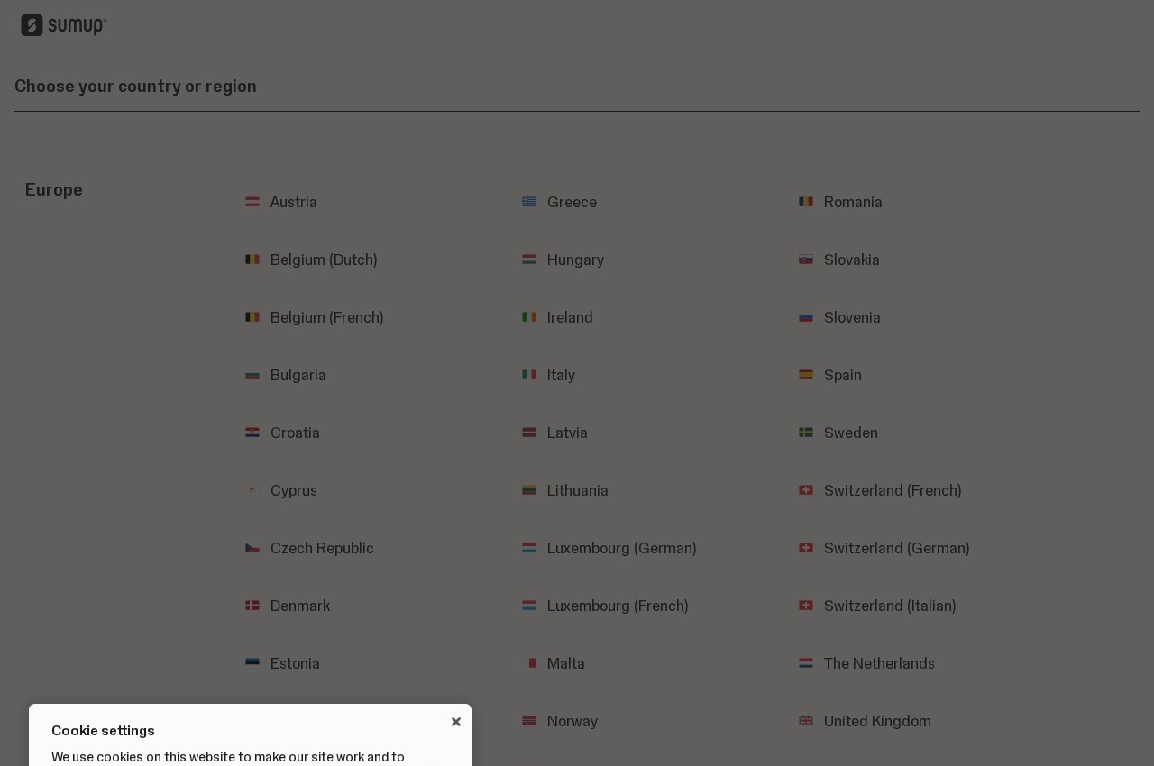 SumUp screenshot