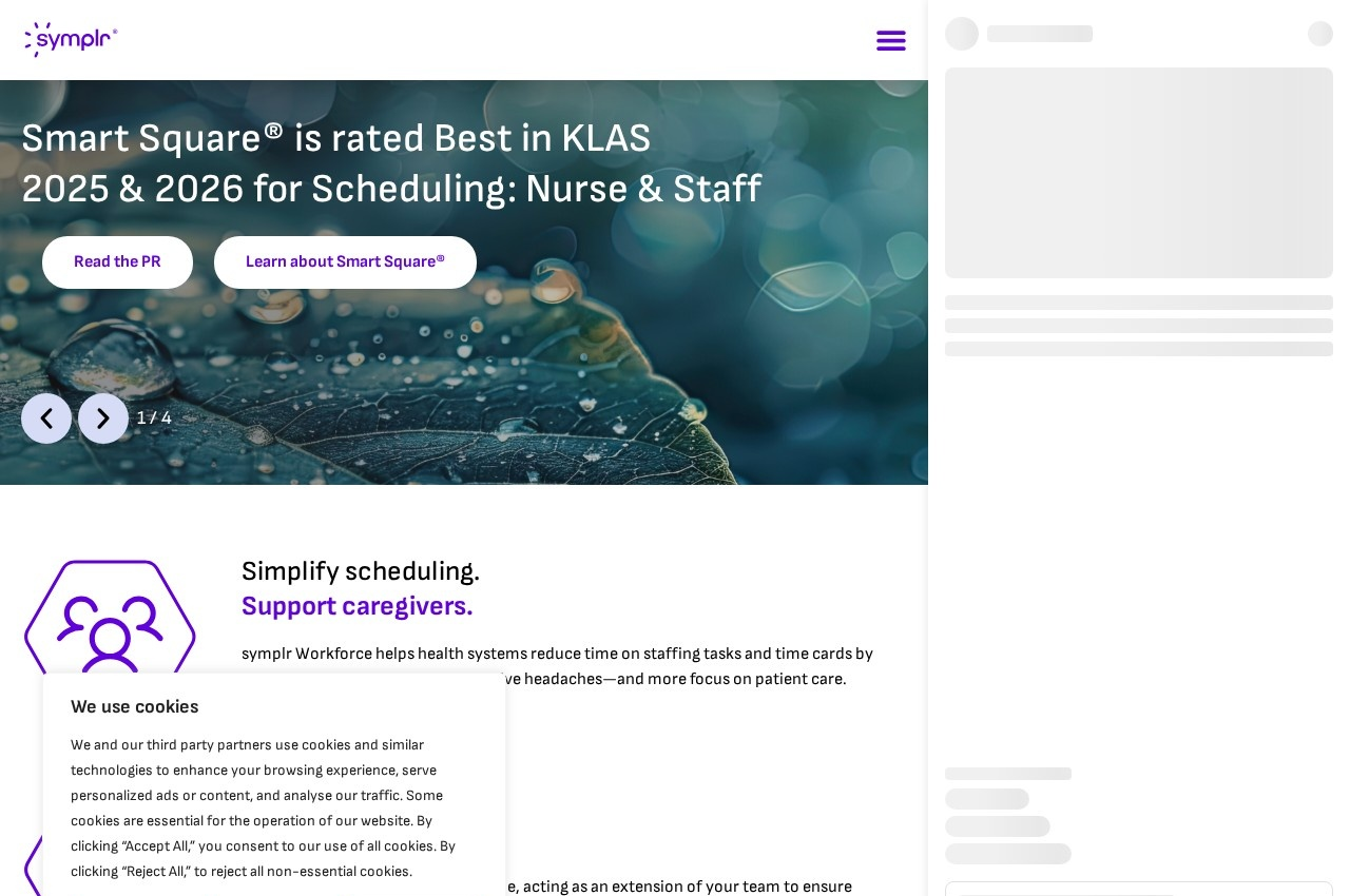 Symplr Operations screenshot