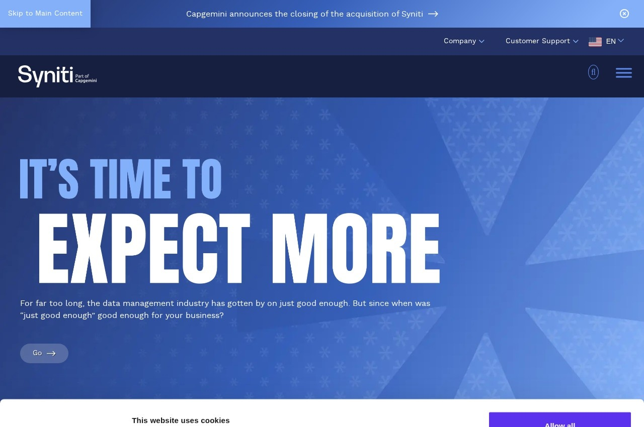 Syniti screenshot