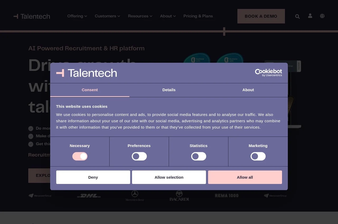 Talmundo screenshot