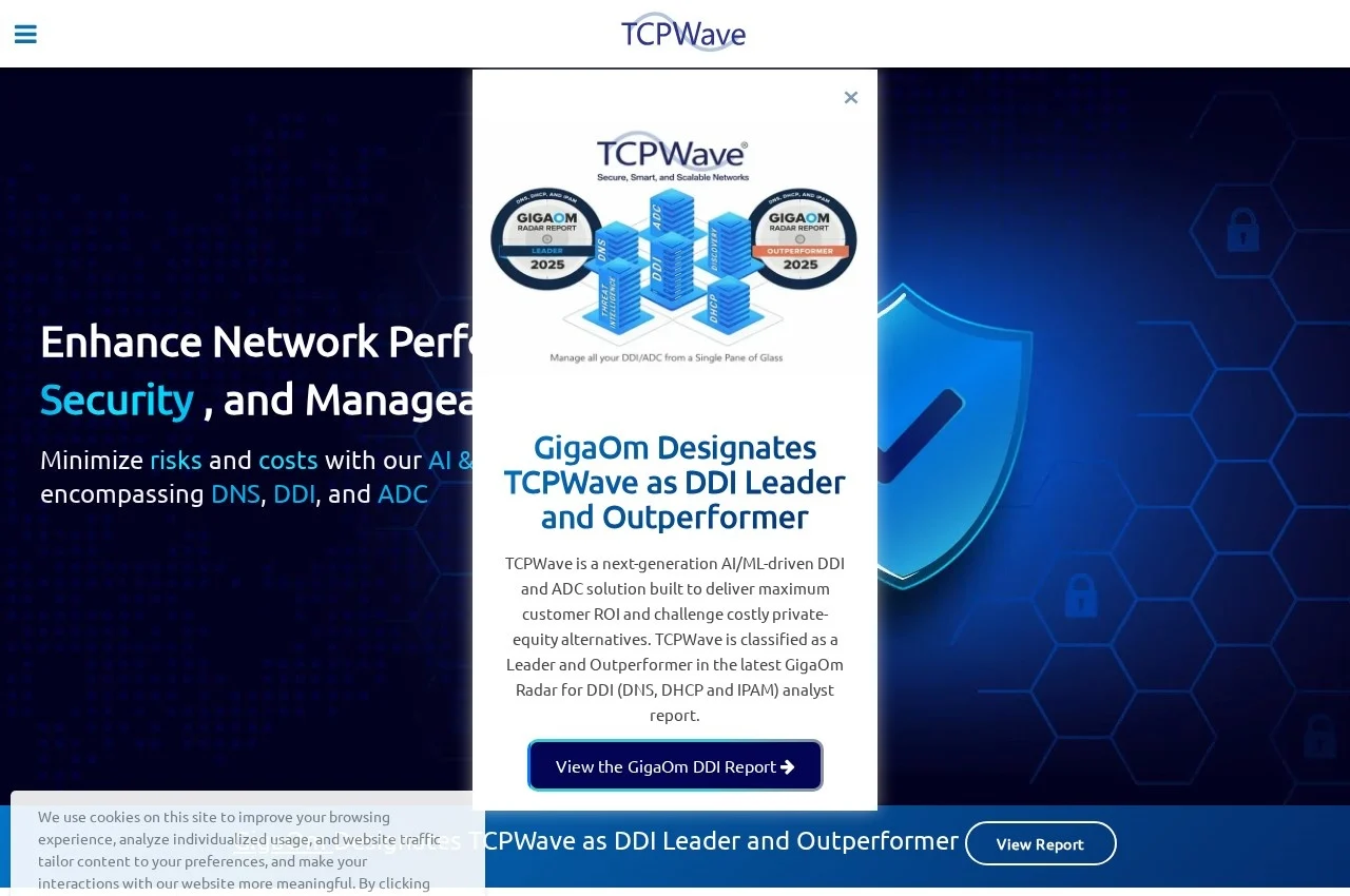 TCPWave screenshot