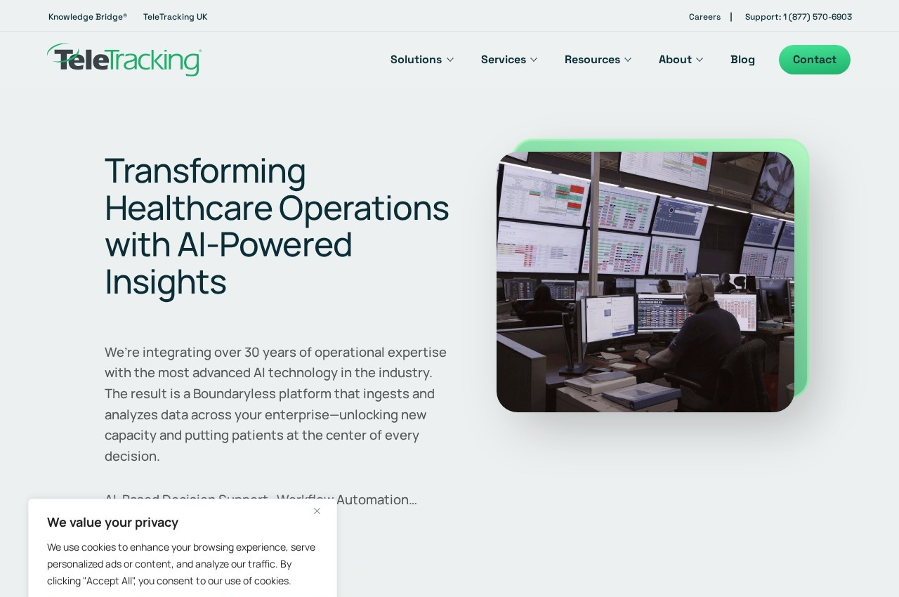 TeleTracking screenshot