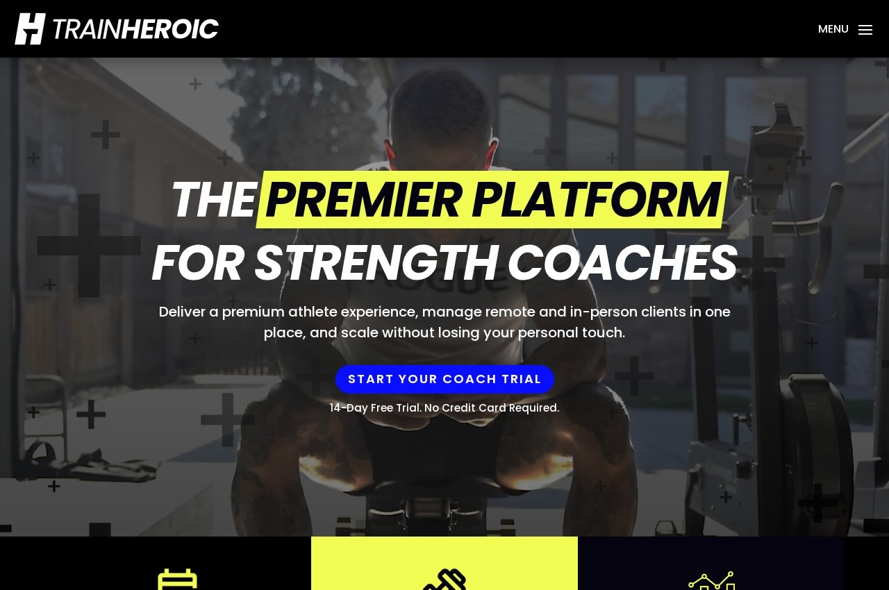 TrainHeroic screenshot