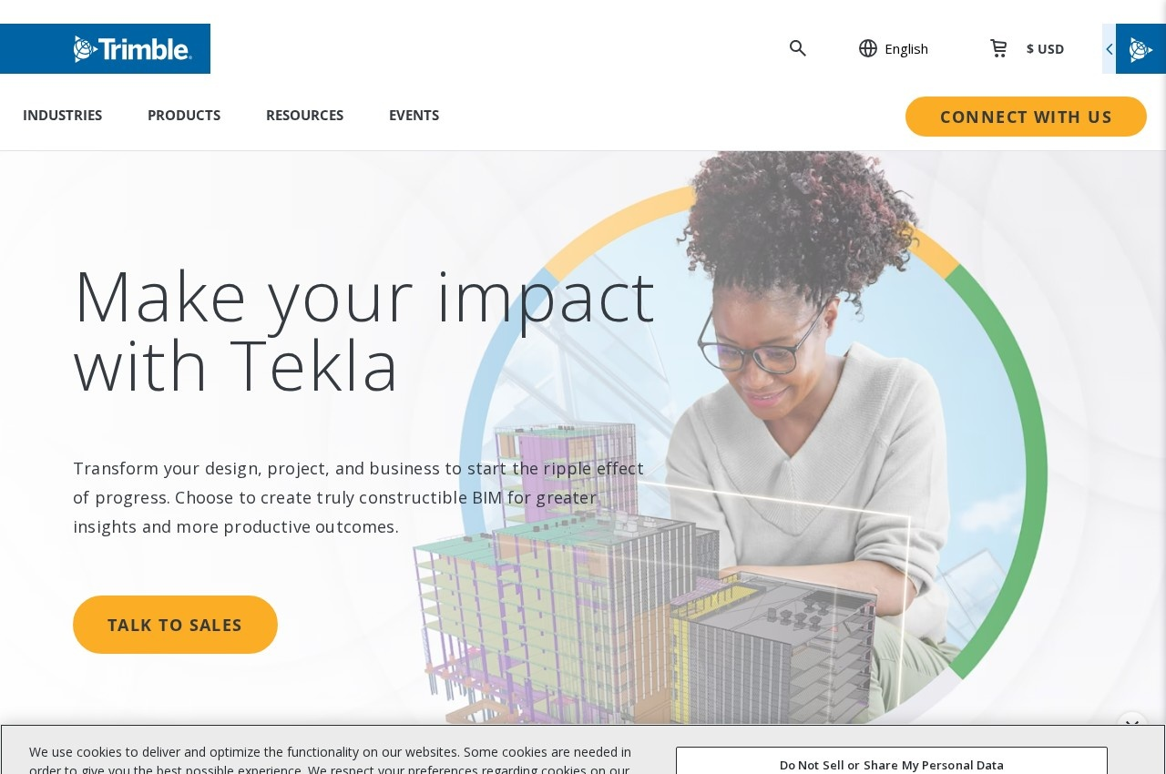 Trimble Tekla Structures screenshot