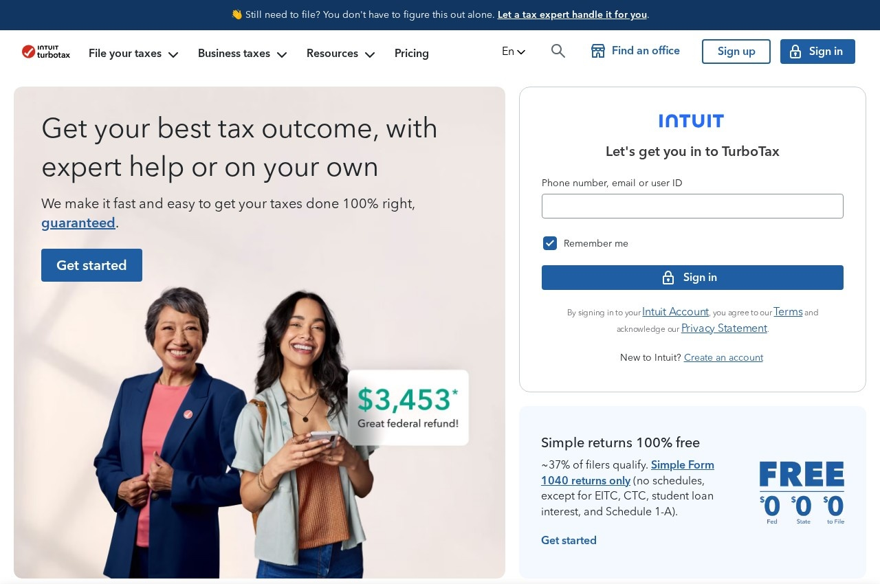 TurboTax screenshot