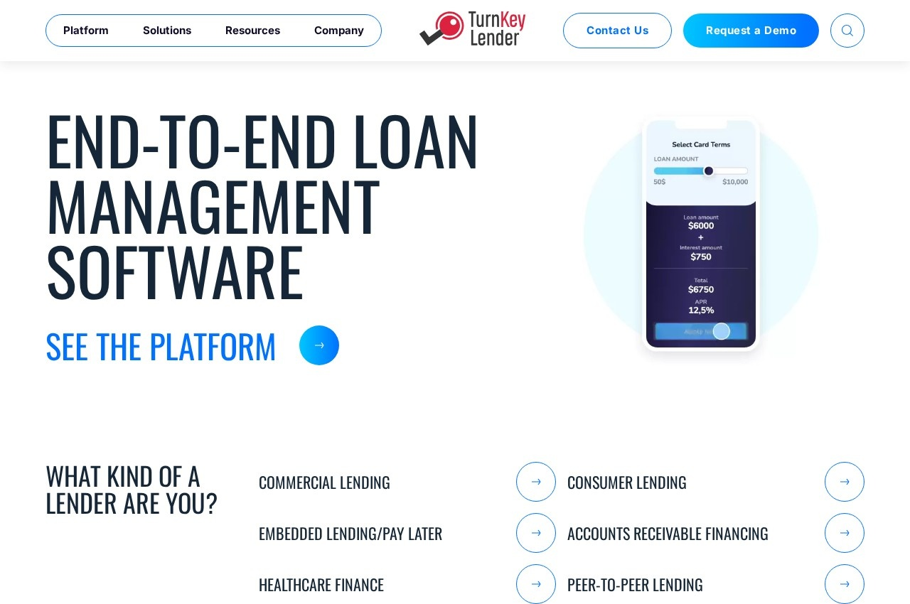 TurnKey Lender screenshot