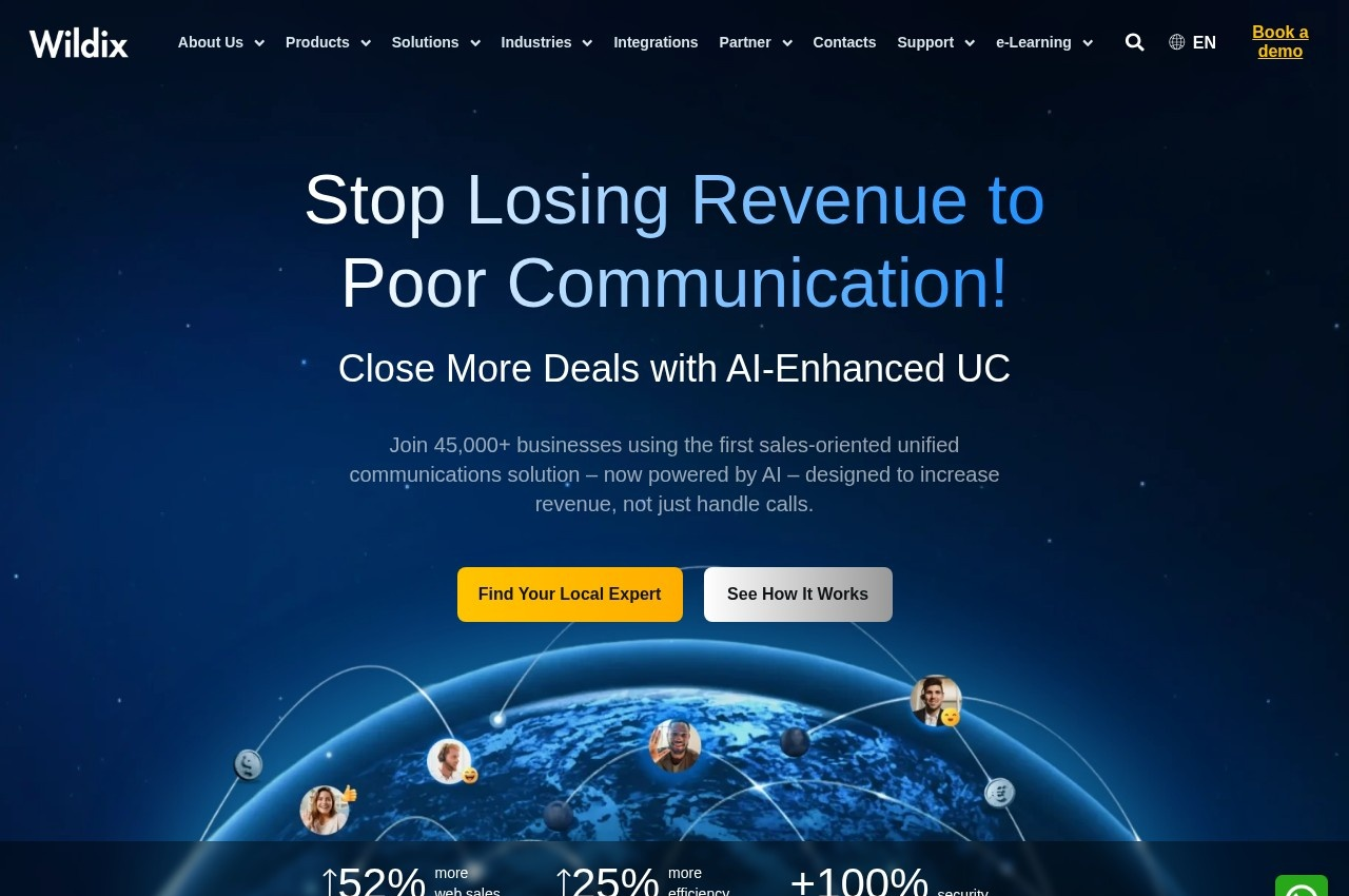 Wildix screenshot