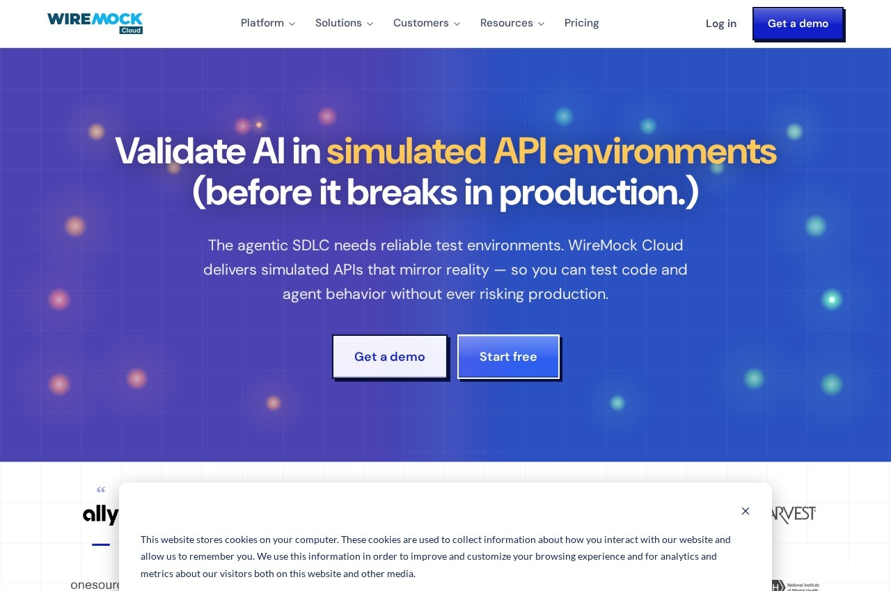 WireMock screenshot