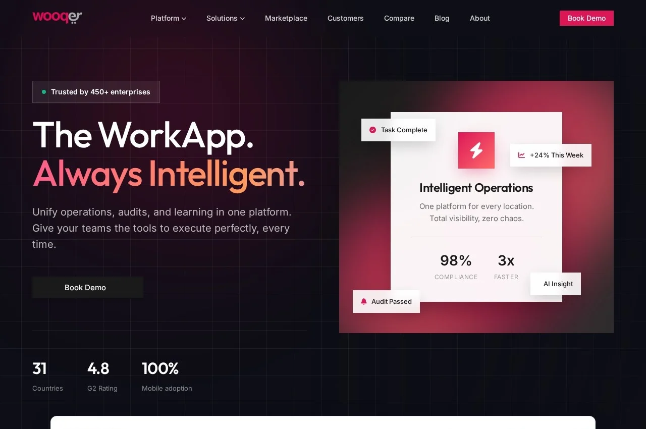 Wooqer screenshot