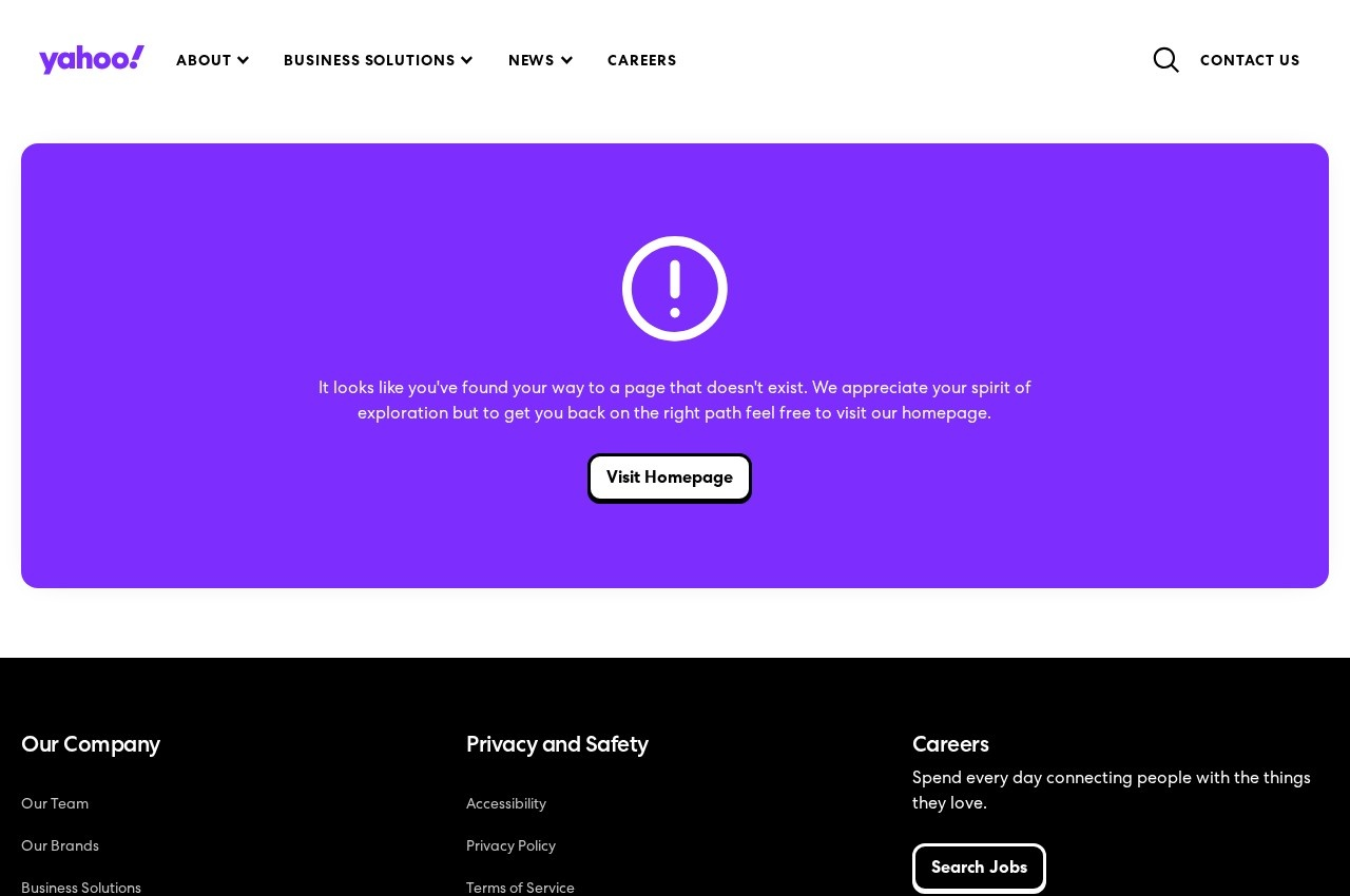 Yahoo DSP screenshot