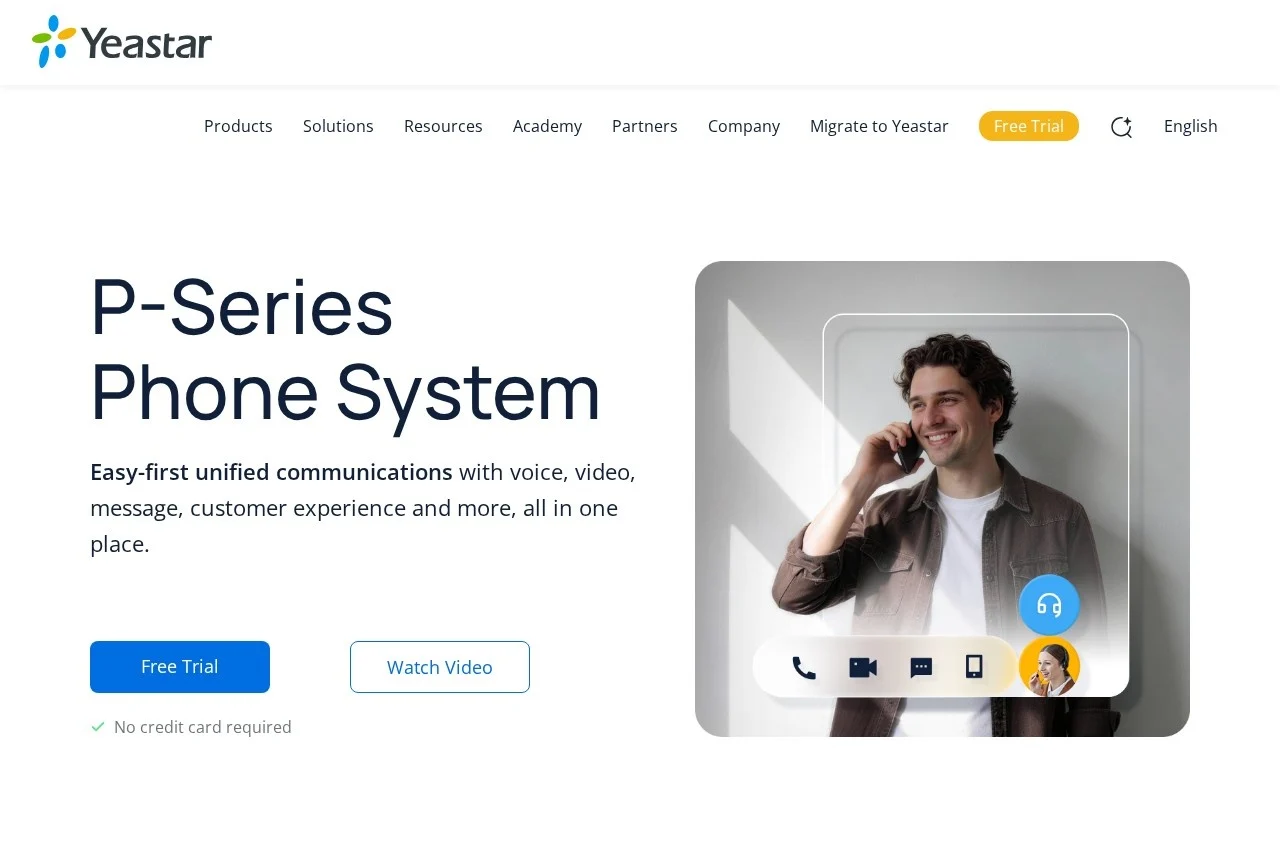 Yeastar screenshot