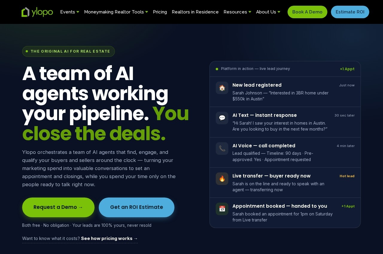 Ylopo screenshot