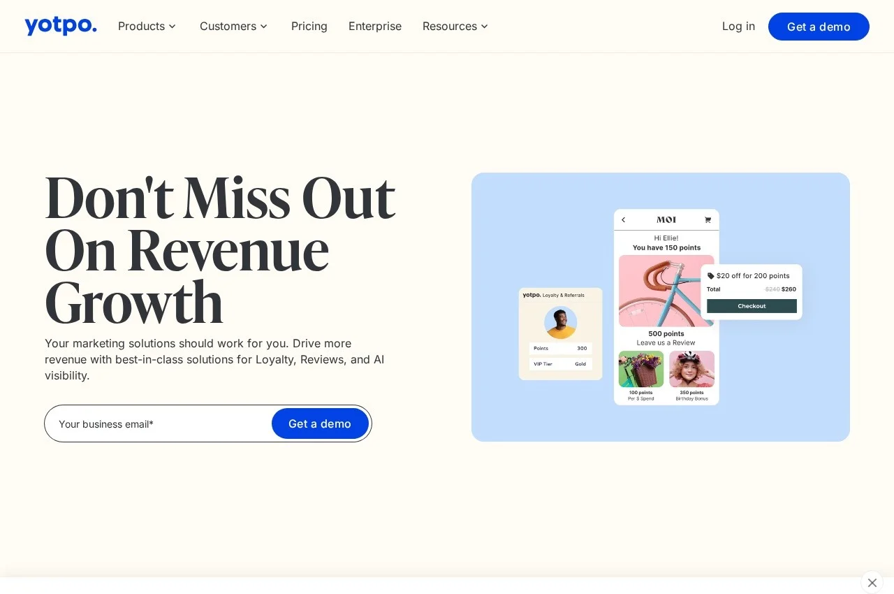 Yotpo screenshot
