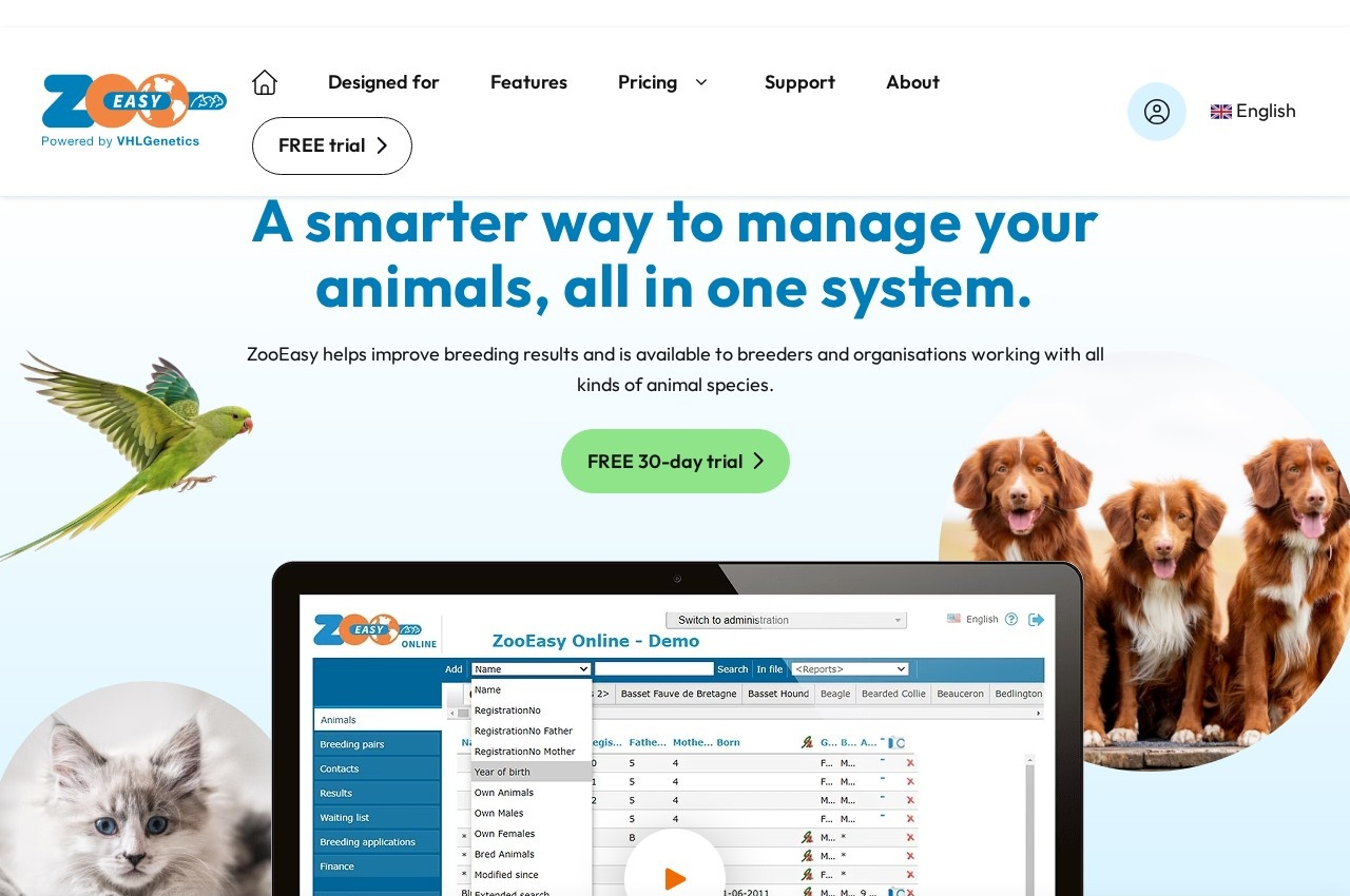 ZooEasy screenshot