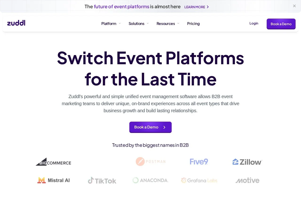 Zuddl screenshot