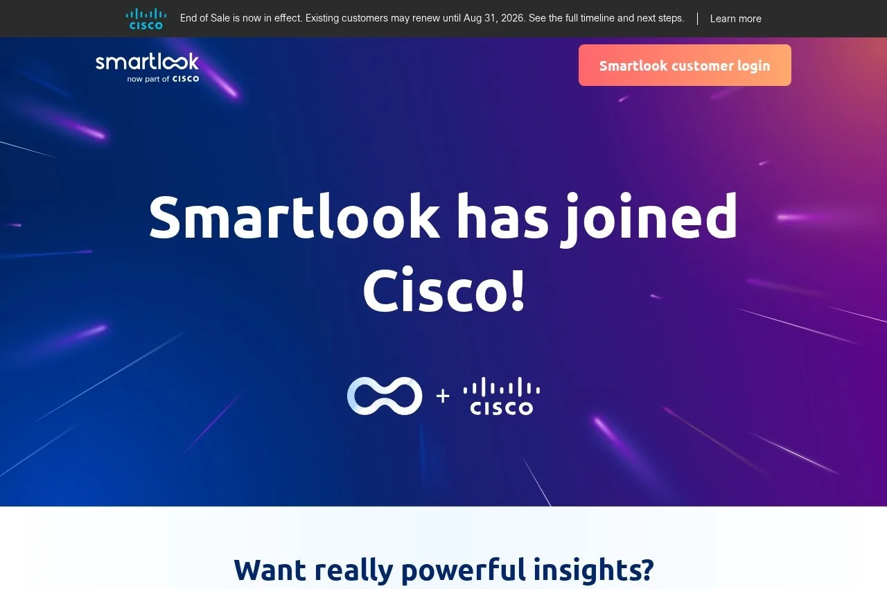 Smartlook screenshot