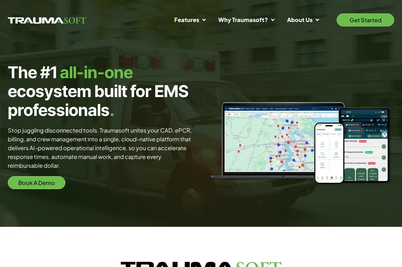 Traumasoft screenshot