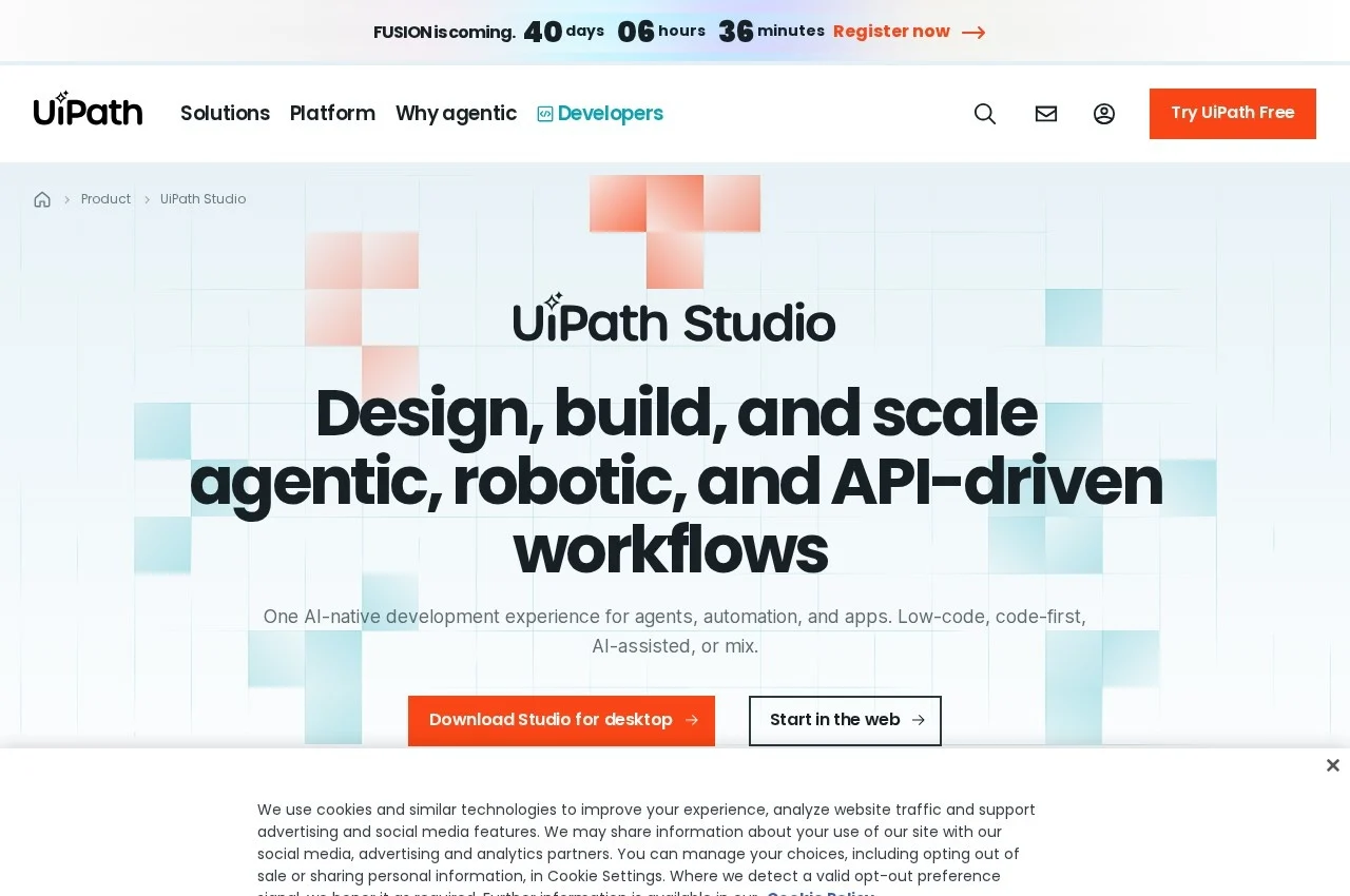 UiPath Studio screenshot