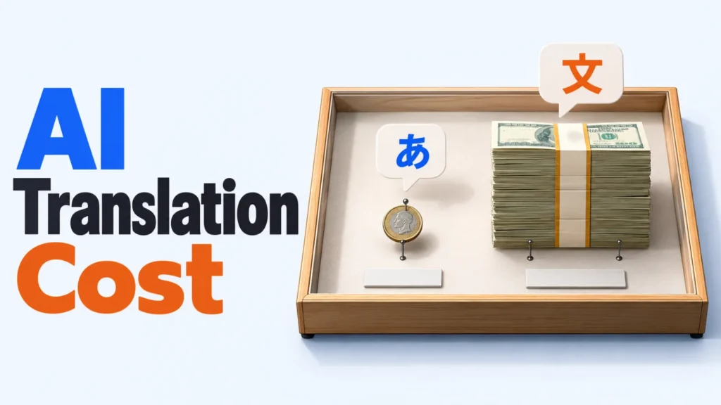AI Translation Cost: What a Million Characters Costs
