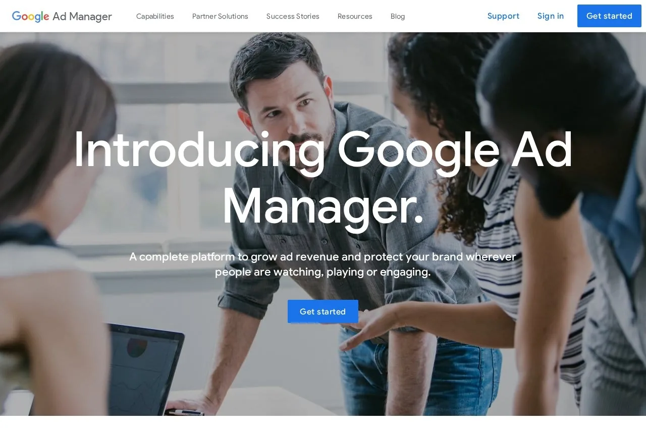 Google Ad Manager screenshot