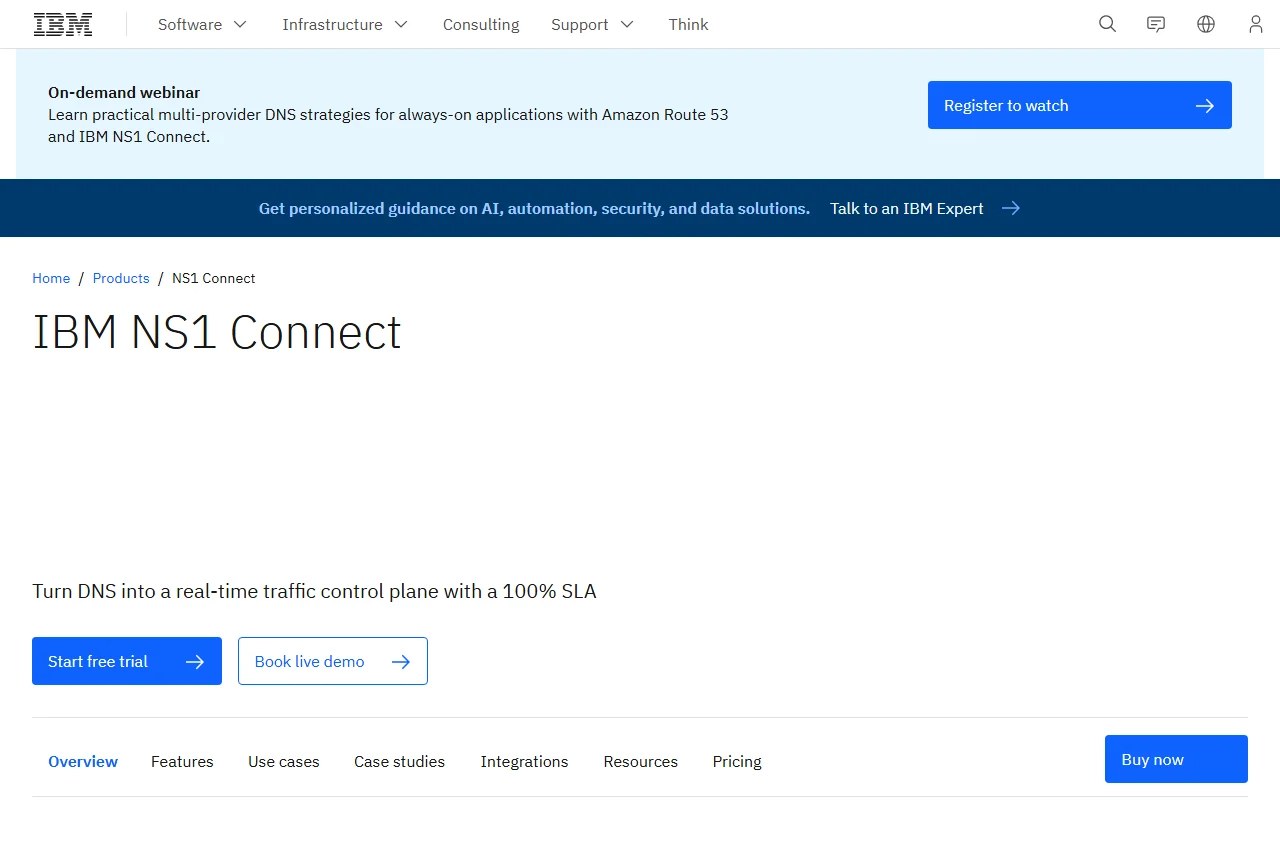 NS1 (IBM) screenshot
